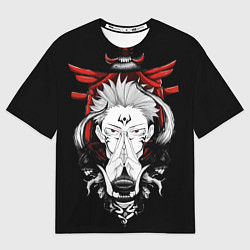 Мужская футболка оверсайз ЗАКЛИНАНИЕ ИТАДОРИ СУКУНА