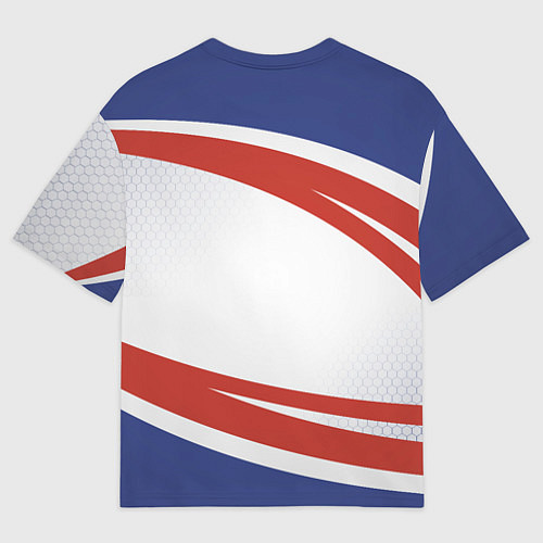 Мужская футболка оверсайз Герб России / 3D-принт – фото 2