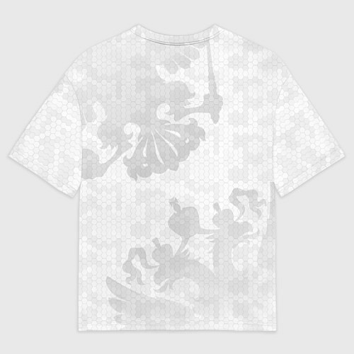 Мужская футболка оверсайз Герб России / 3D-принт – фото 2