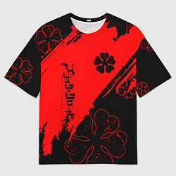 Футболка оверсайз мужская Чёрный клевер: Black clover, цвет: 3D-принт