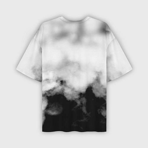 Мужская футболка оверсайз Берсерк: Облачно / 3D-принт – фото 2