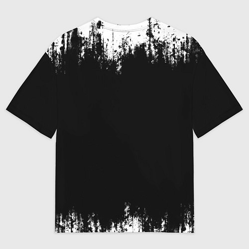 Мужская футболка оверсайз Крик Хэллоуин Хоррор Scream Halloween / 3D-принт – фото 2