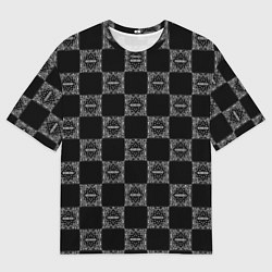 Футболка оверсайз мужская KIZARU x BIG BABY TAPE BANDANA, цвет: 3D-принт