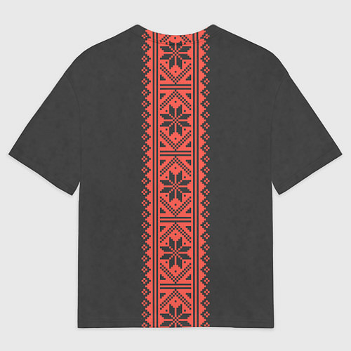 Мужская футболка оверсайз Сварог Славянский / 3D-принт – фото 2