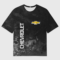 Мужская футболка оверсайз Chevrolet, gray
