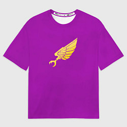 Мужская футболка оверсайз Дети Императора до Ереси Хоруса цвет легиона