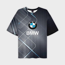 Футболка оверсайз мужская BMW Logo, цвет: 3D-принт
