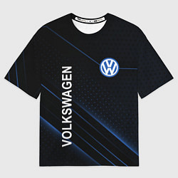 Футболка оверсайз мужская Volkswagen, sport, цвет: 3D-принт