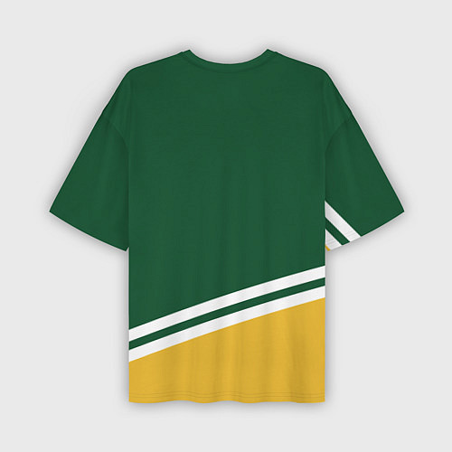 Мужская футболка оверсайз Minnesota Wild NHL / 3D-принт – фото 2
