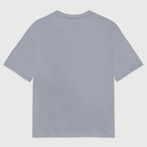 Мужская футболка оверсайз Два снеговика / 3D-принт – фото 2