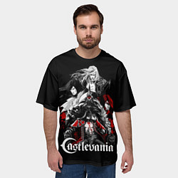 Футболка оверсайз мужская Castlevania Кастлвания, цвет: 3D-принт — фото 2