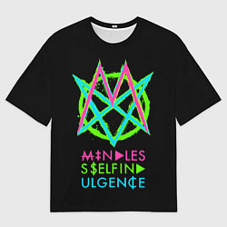 Мужская футболка оверсайз Mindless Self Indulgence MSI