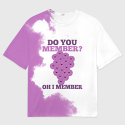 Мужская футболка оверсайз А ты помнишь? Ох я помню Южный Парк