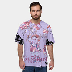 Футболка оверсайз мужская Klee Genshin Impact, цвет: 3D-принт — фото 2