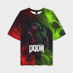 Футболка оверсайз мужская Doomguy Doom, цвет: 3D-принт