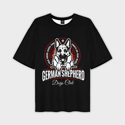 Футболка оверсайз мужская Немецкая Овчарка German Shepherd -1, цвет: 3D-принт