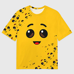 Футболка оверсайз мужская FORTNITE BANANA FACE ФОРТНАЙТ БАНАН, цвет: 3D-принт