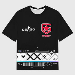 Мужская футболка оверсайз GAMBIT CS:GO Printstream