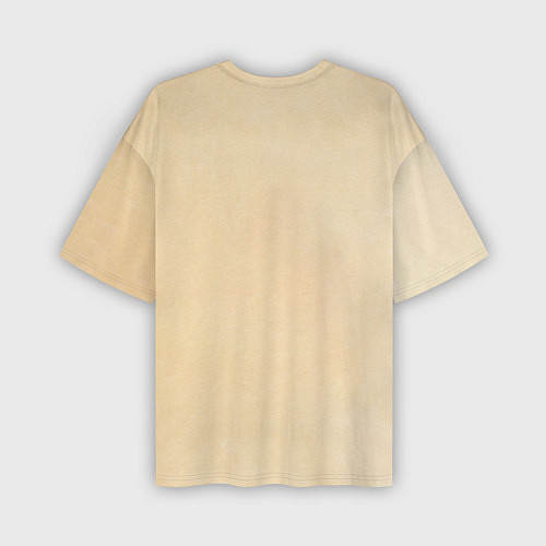 Мужская футболка оверсайз Новогодний ленивец / 3D-принт – фото 2