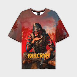 Мужская футболка оверсайз Far Cry 6 - Повстанец