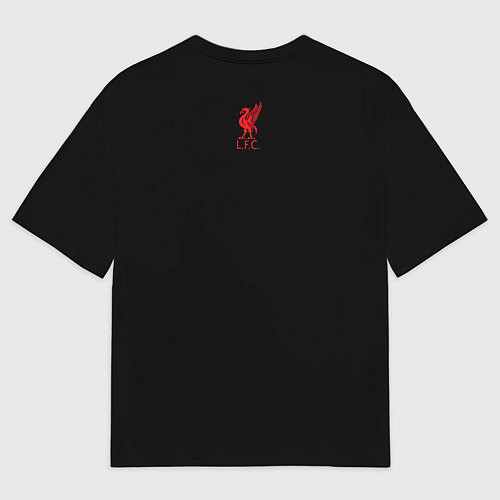 Мужская футболка оверсайз Leverpool YNWA / 3D-принт – фото 2