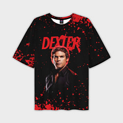 Футболка оверсайз мужская Dexter Декстер, цвет: 3D-принт