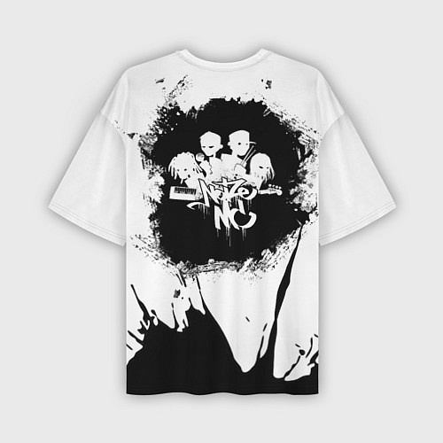 Мужская футболка оверсайз Noize MC Нойз МС 1 / 3D-принт – фото 2