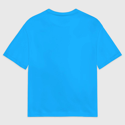 Мужская футболка оверсайз Многознаал в кепке / 3D-принт – фото 2