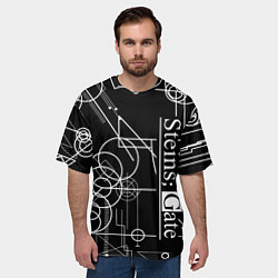 Футболка оверсайз мужская SteinsGate Врата Штейна, цвет: 3D-принт — фото 2