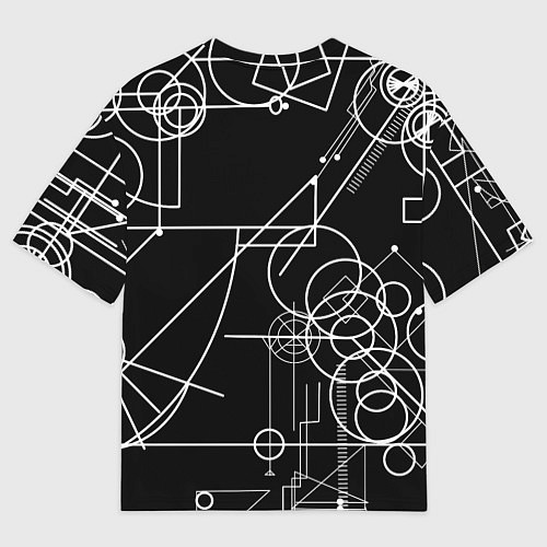 Мужская футболка оверсайз SteinsGate Врата Штейна / 3D-принт – фото 2