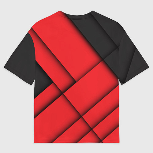 Мужская футболка оверсайз ROG - republic of gamers / 3D-принт – фото 2