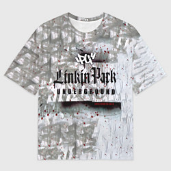 Мужская футболка оверсайз LP Underground 3 0 - Linkin Park
