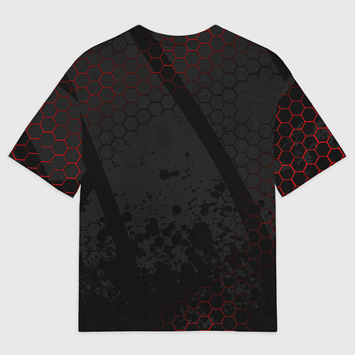 Мужская футболка оверсайз DEAD SPACE ОБЕЛИСК МЁРТВЫЙ КОСМОС / 3D-принт – фото 2