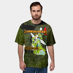 Футболка оверсайз мужская Reanimation - Linkin Park, цвет: 3D-принт — фото 2