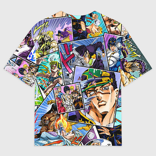 Мужская футболка оверсайз JoJos Bizarre Adventure: Josuke / 3D-принт – фото 2