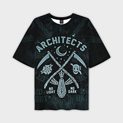 Мужская футболка оверсайз Architects, Alpha Omega