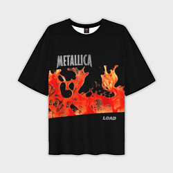 Мужская футболка оверсайз Load - Metallica