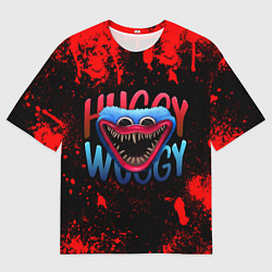 Мужская футболка оверсайз ХАГИ ВАГИ POPPY PLAYTIME