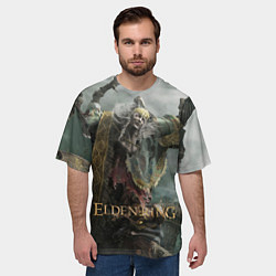 Футболка оверсайз мужская Elden Ring - Ведьма, цвет: 3D-принт — фото 2
