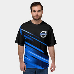 Футболка оверсайз мужская ВОЛЬВО, VOLVO, цвет: 3D-принт — фото 2