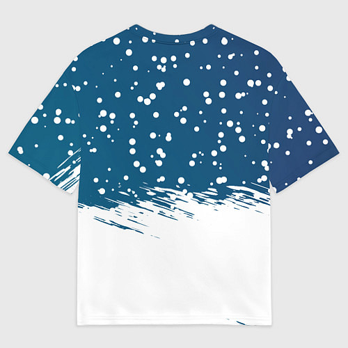 Мужская футболка оверсайз НОВОГОДНИЙ КОТ БЕНДЕР МЕМ / 3D-принт – фото 2