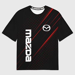 Футболка оверсайз мужская Mazda Мазда, цвет: 3D-принт