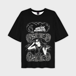 Мужская футболка оверсайз Arctic monkeys Art