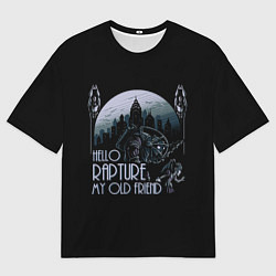 Мужская футболка оверсайз Добро пожаловать в Рапчер