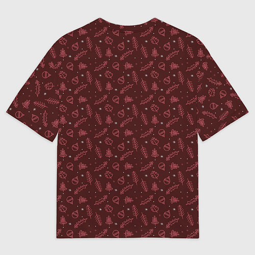 Мужская футболка оверсайз ГРИНЧ GRINCH WHATEVER / 3D-принт – фото 2