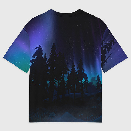 Мужская футболка оверсайз The Long Dark Logo / 3D-принт – фото 2