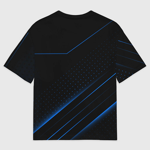 Мужская футболка оверсайз INFINITI ИНФИНИТИ / 3D-принт – фото 2