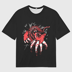 Футболка оверсайз мужская А вот и лизун, цвет: 3D-принт