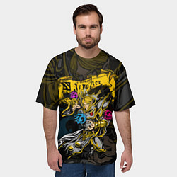 Футболка оверсайз мужская DOTA 2 INVOKER ИНВОКЕР, цвет: 3D-принт — фото 2