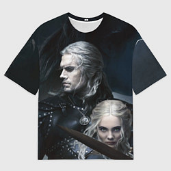 Футболка оверсайз мужская THE WITCHER 2 SEASON, цвет: 3D-принт